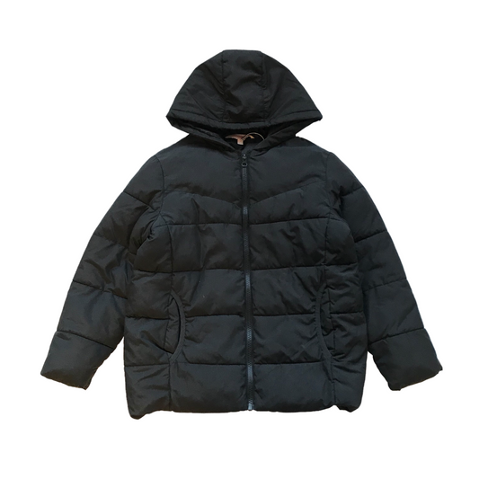 Board Angels Black Puffer Jacket Age 9