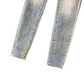 Primark Blue Stretchy Super Skinny Jeans with Three Buttons Women's Size 6
