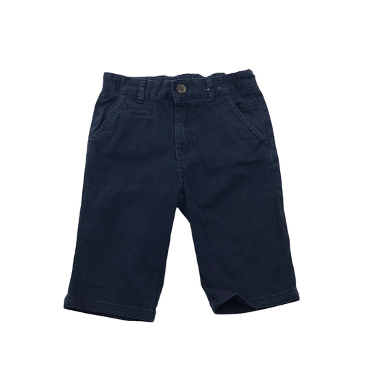 Tu Navy Blue Chino Style Shorts Age 6