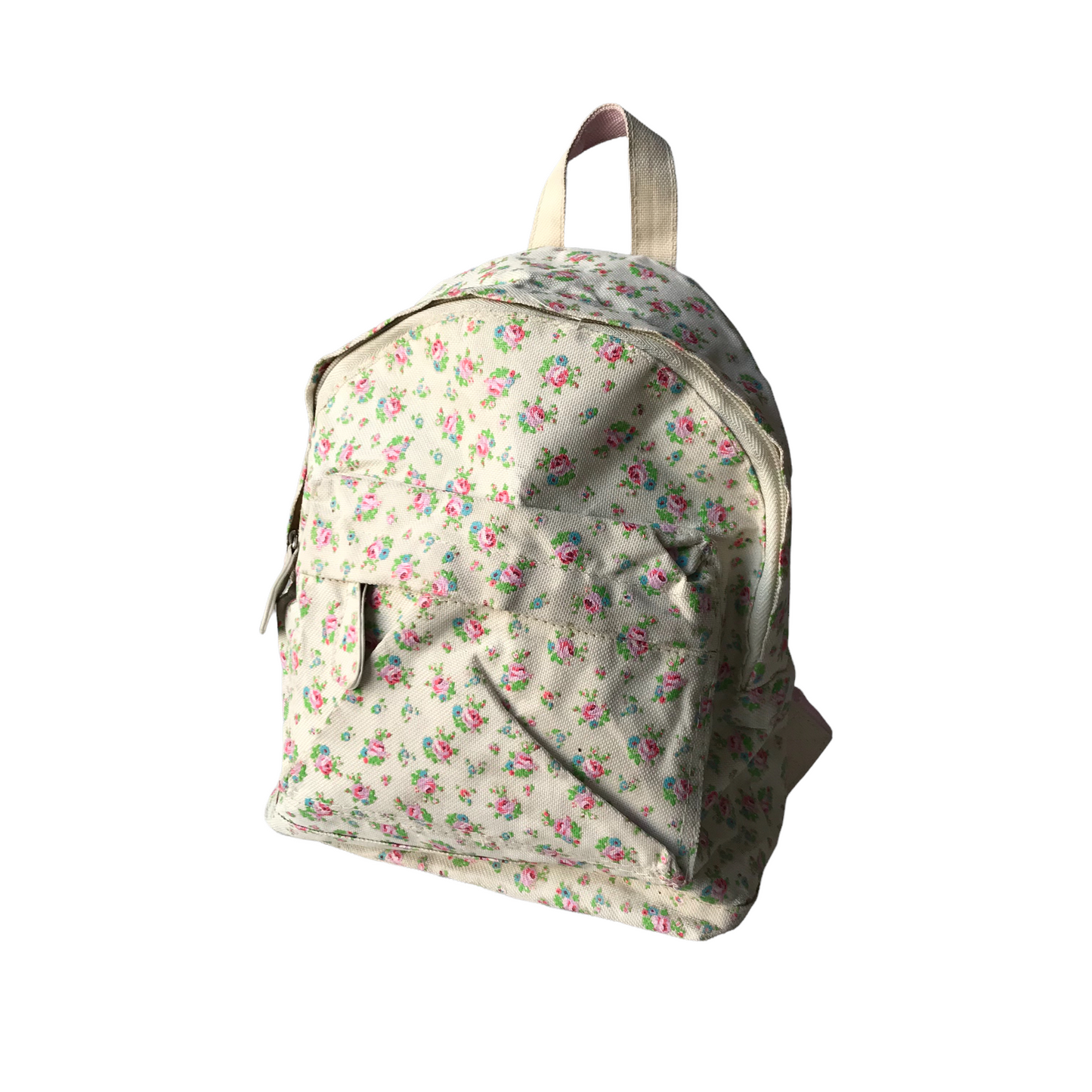 Light Floral Small Backpack