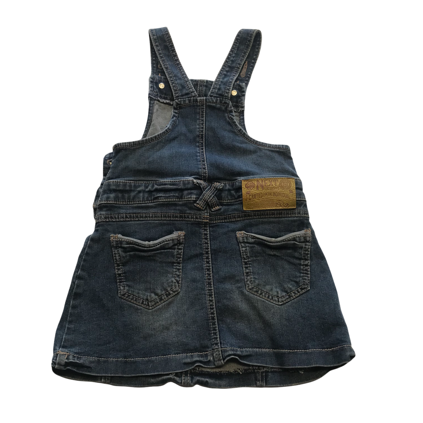 Next Denim Dungaree Dress Age 5