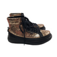 ACBC Golden Sparkly Modular High Tops Trainers Shoe Size 3