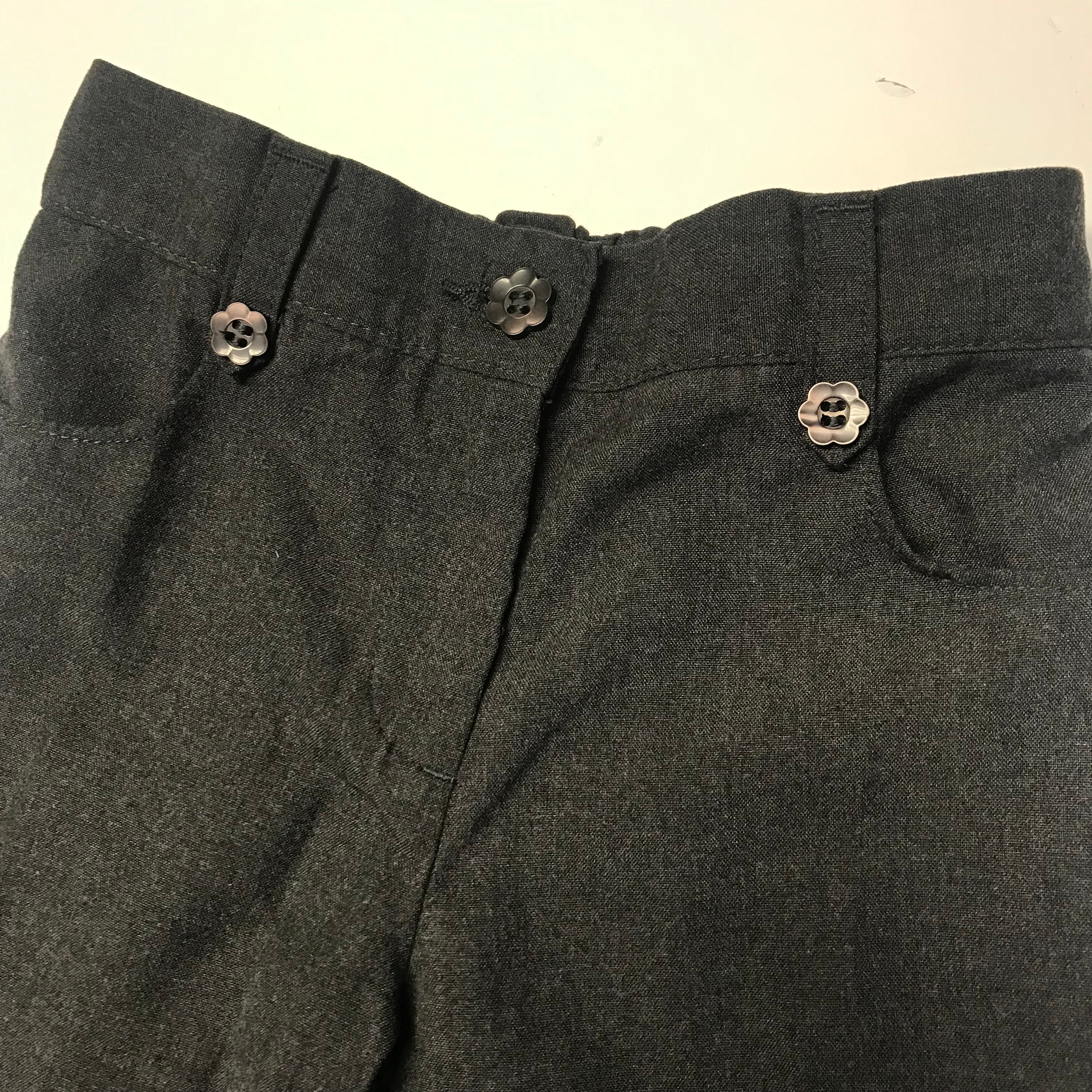 Grey Girls School Trousers