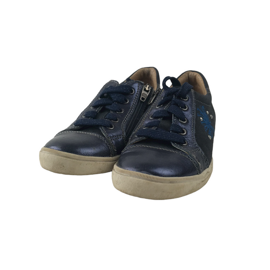 Noël Kids Navy Blue Trainers Shoe Size 11.5 (jr)