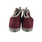 DC Burgundy Leather High Tops Trainers Shoe Size 3