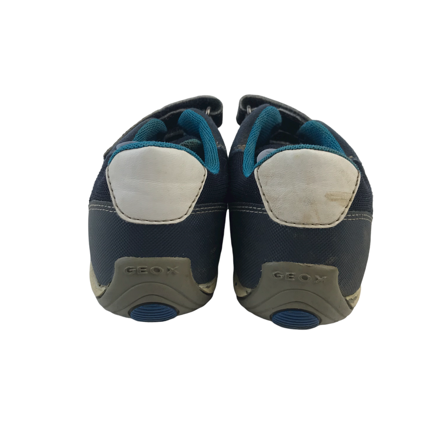 Geox Navy Blue Trainers Shoe Size 11.5 (jr)