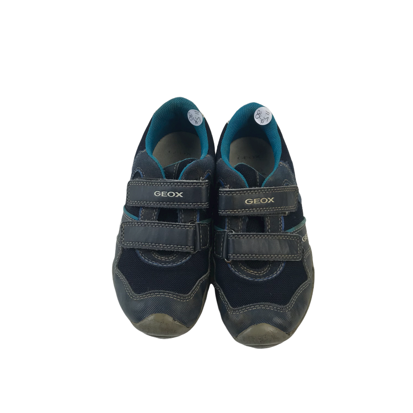 Geox Navy Blue Trainers Shoe Size 11.5 (jr)