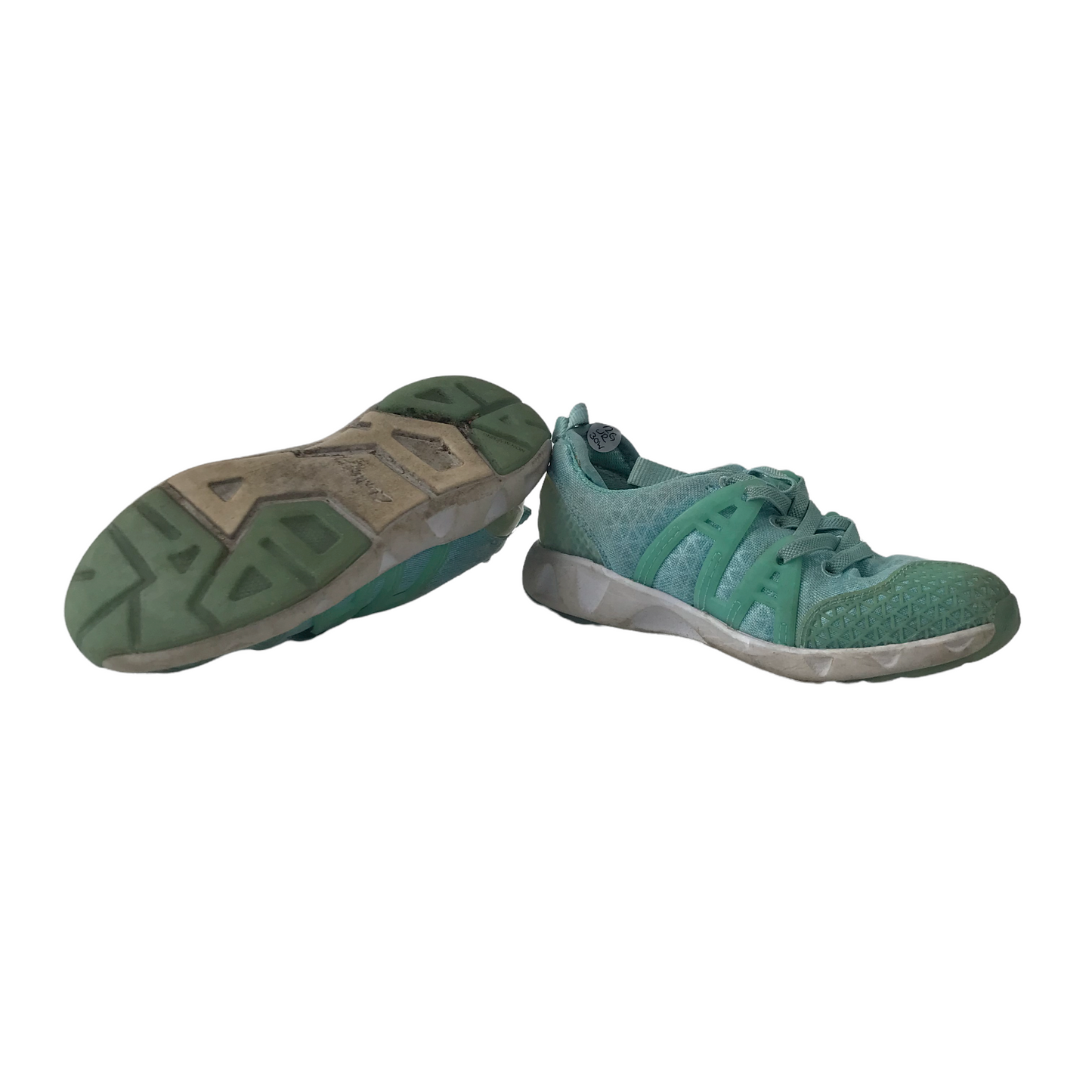 Clarks Turquoise Trainers Shoe Size 12G (jr)