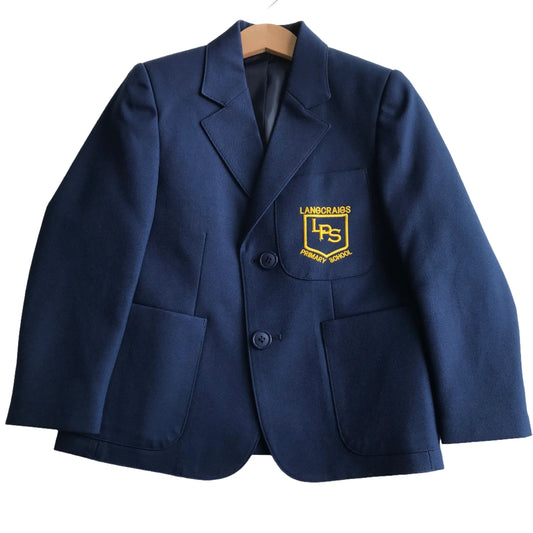 *Langcraigs primary boys navy school blazer