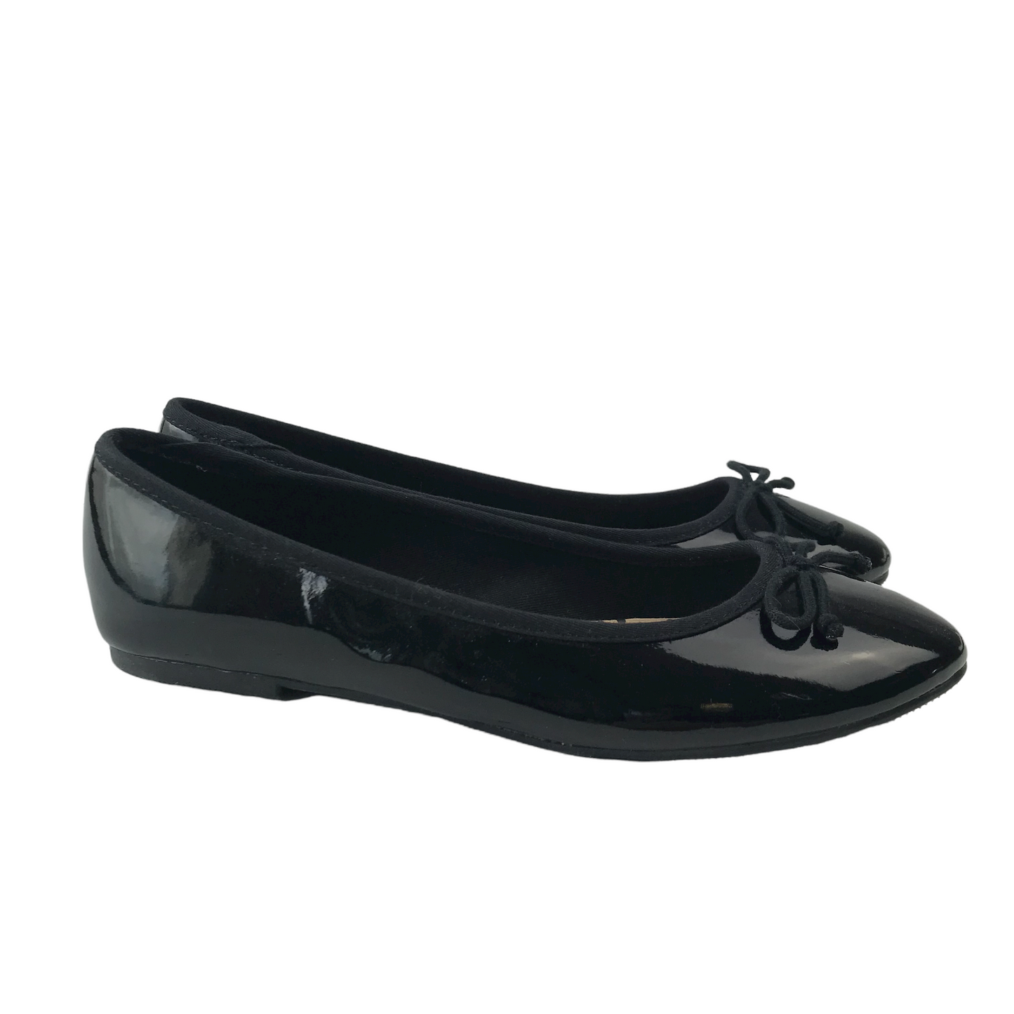 M S Black Ballerina Shoes Shoe Size 4 ApparelXchange CIC