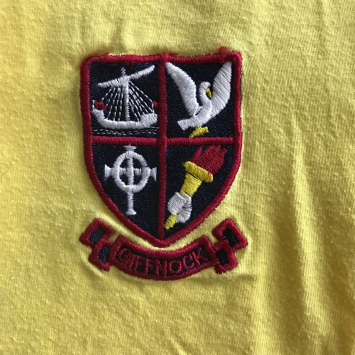 Giffnock Primary Yellow Gym T-shirt