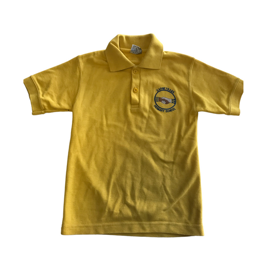 Garnetbank Primary Yellow Polo Shirt