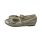John Lewis Light Gold Sparkly Pumps with Butterfly Details Shoe Size 2