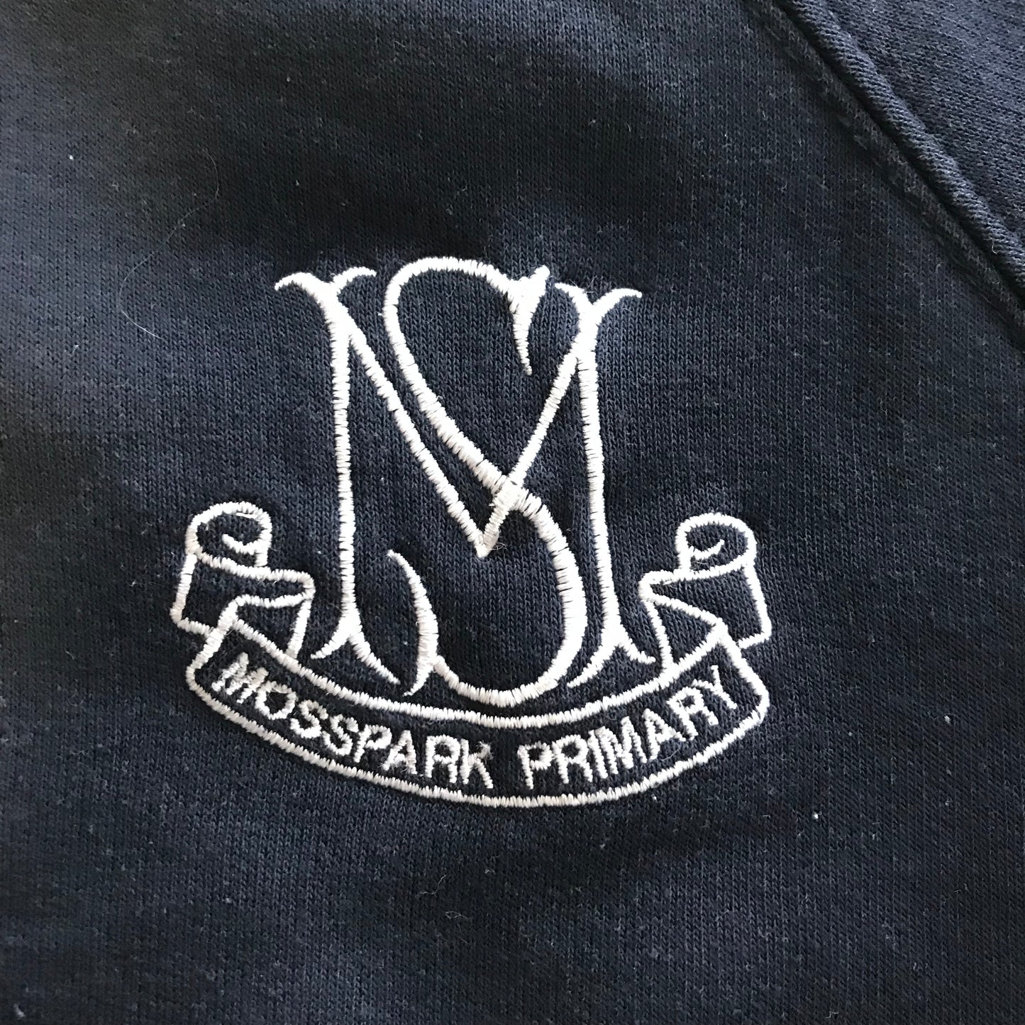 Mosspark Primary Navy Blue Sweatshirt Crewneck