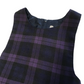 Mans World Purple and Navy Tartan Pinafore Age 4