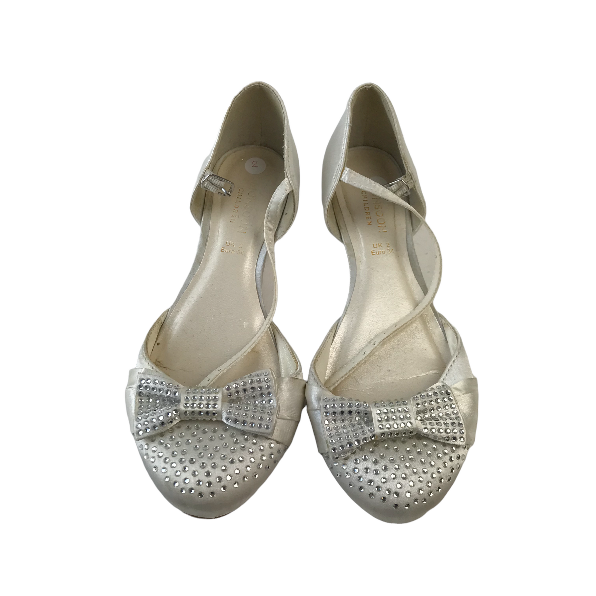 Silver sandals 2025 size 2