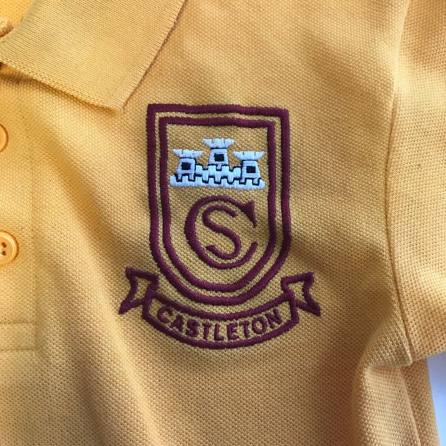 *Castleton Primary Yellow Polo Shirt