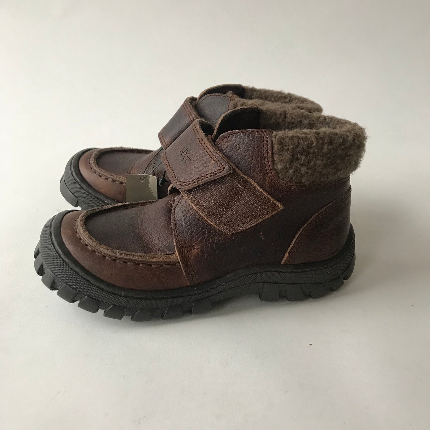 NEXT Brown Faux Leather Boots Shoe Size 9 (jr)