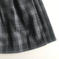 Grey Tartan School Skirt
