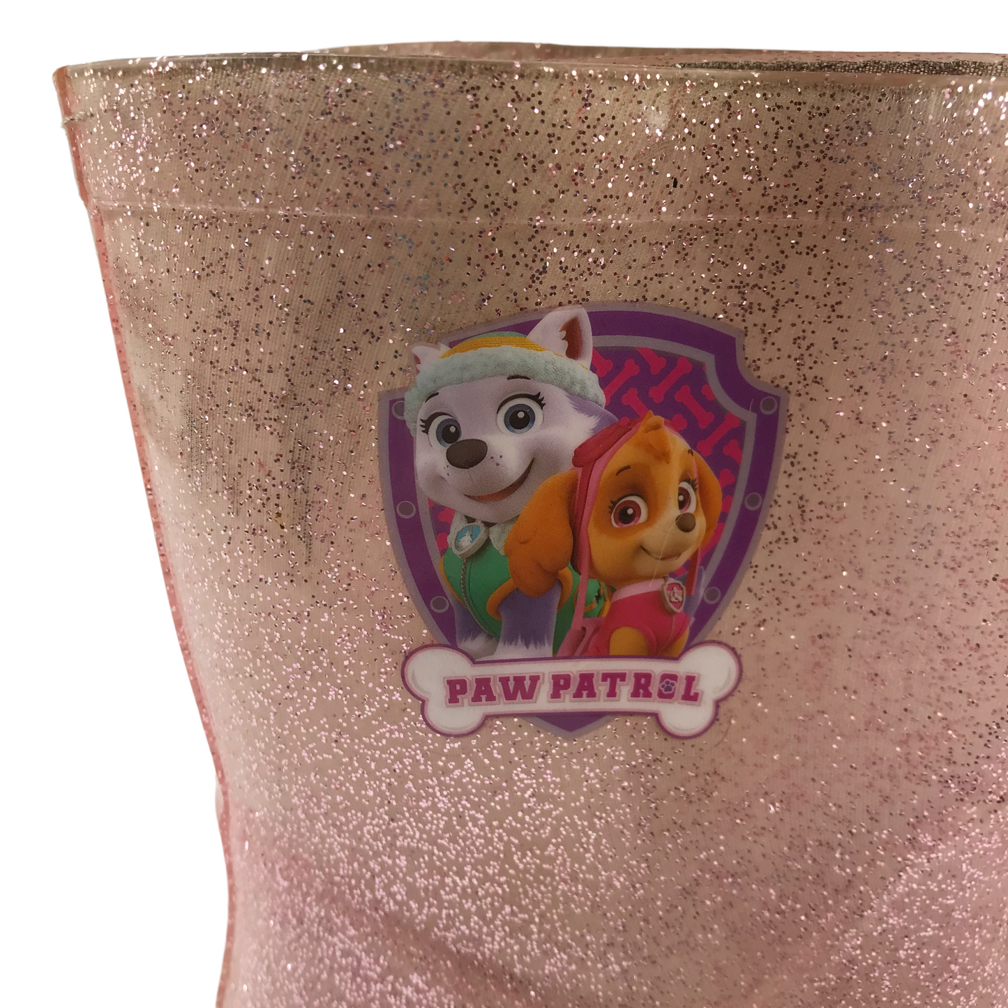 Sparkly Pink Paw Patrol Wellies Shoe Size 10 (jr)