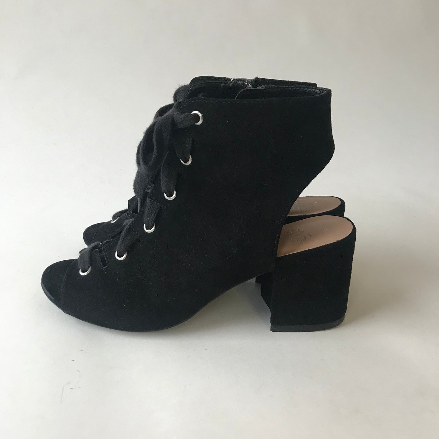 New Look Black Heels Shoe Size 4