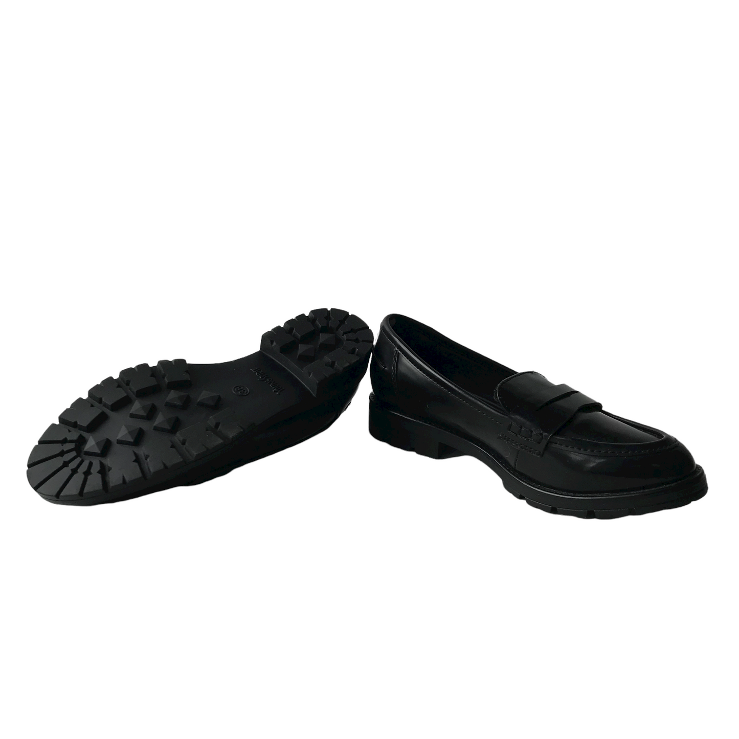 Young Spirit Black Loafers Shoe Size 5