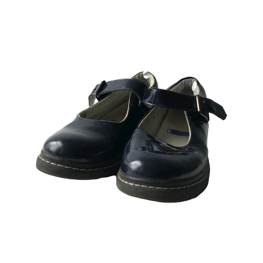 Lelli Kelly Navy Blue School Pumps with Single Strap Shoe Size 2