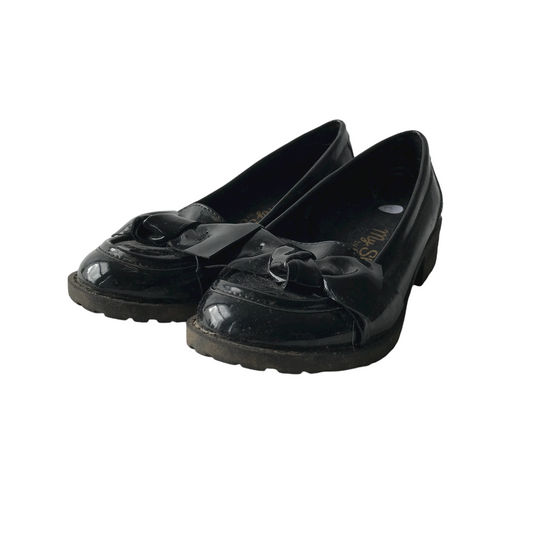 George Black Loafers with Tassels Shoes Shoe Size 13 (jr)