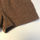 St Bernard Brown Houndstooth Pattern Shorts Age 5