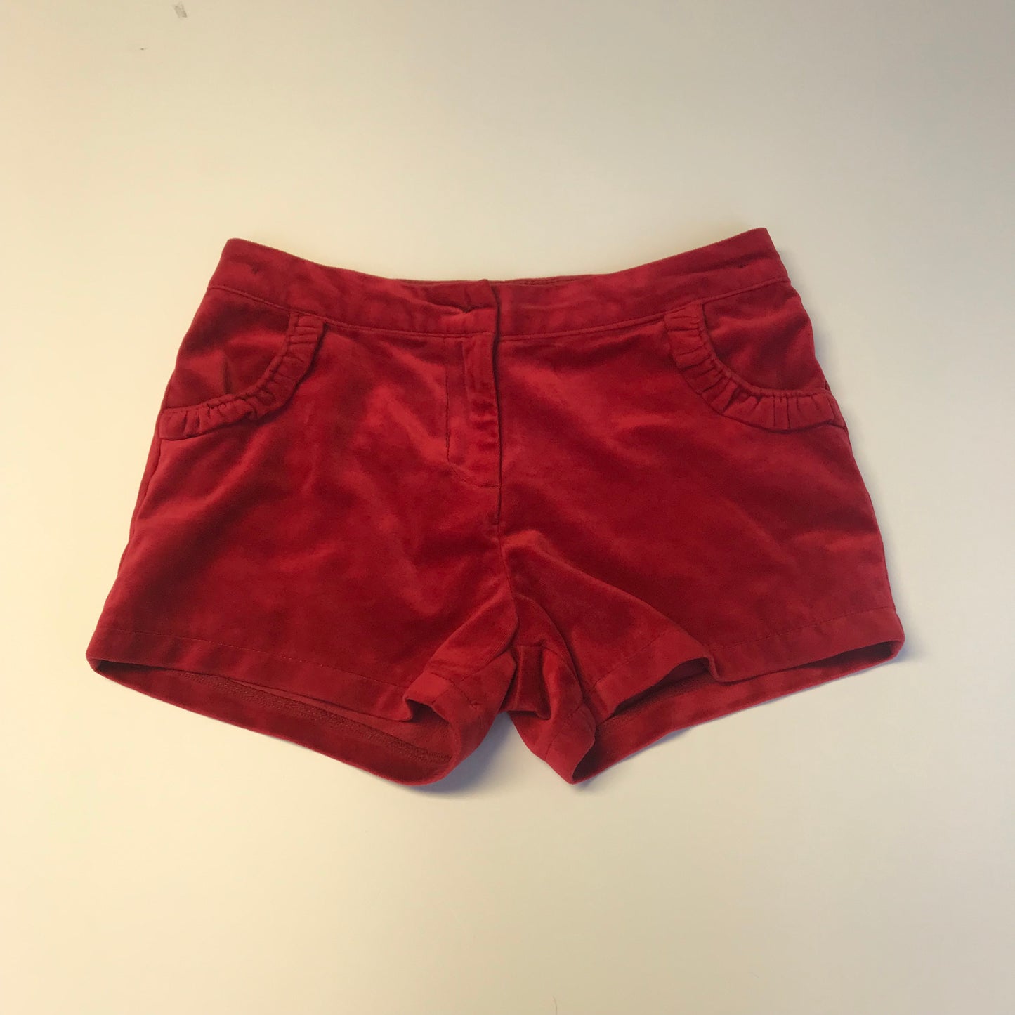 NEXT Red Velvet Shorts Age 7