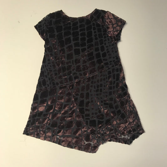 Bill Tornade Brown Velvet Patterned Dress Age 4