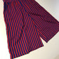 Tu Red and Blue Stripy Jumpsuit Age 8