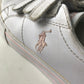 Ralph Lauren White Velcro Trainers Shoe Size 11 (jr)