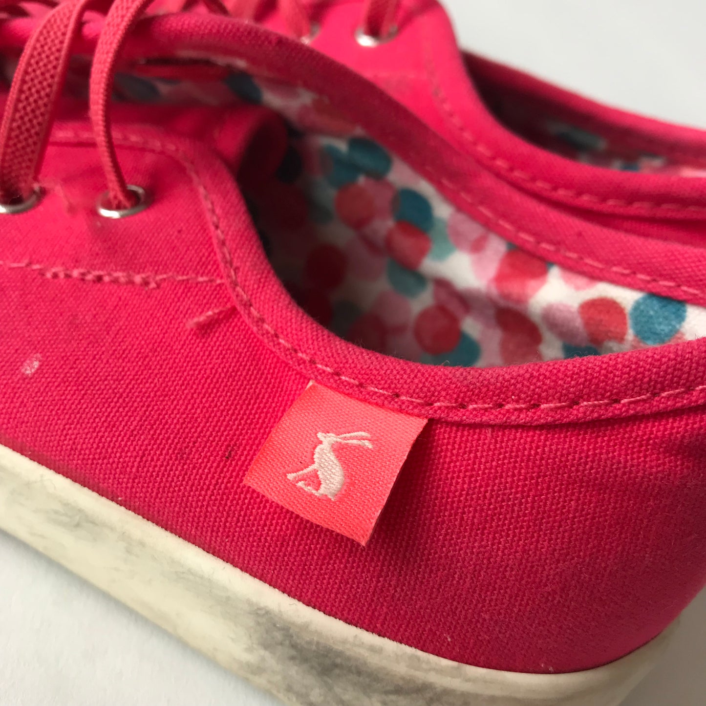 Joules Pink Trainers Shoe Size 2