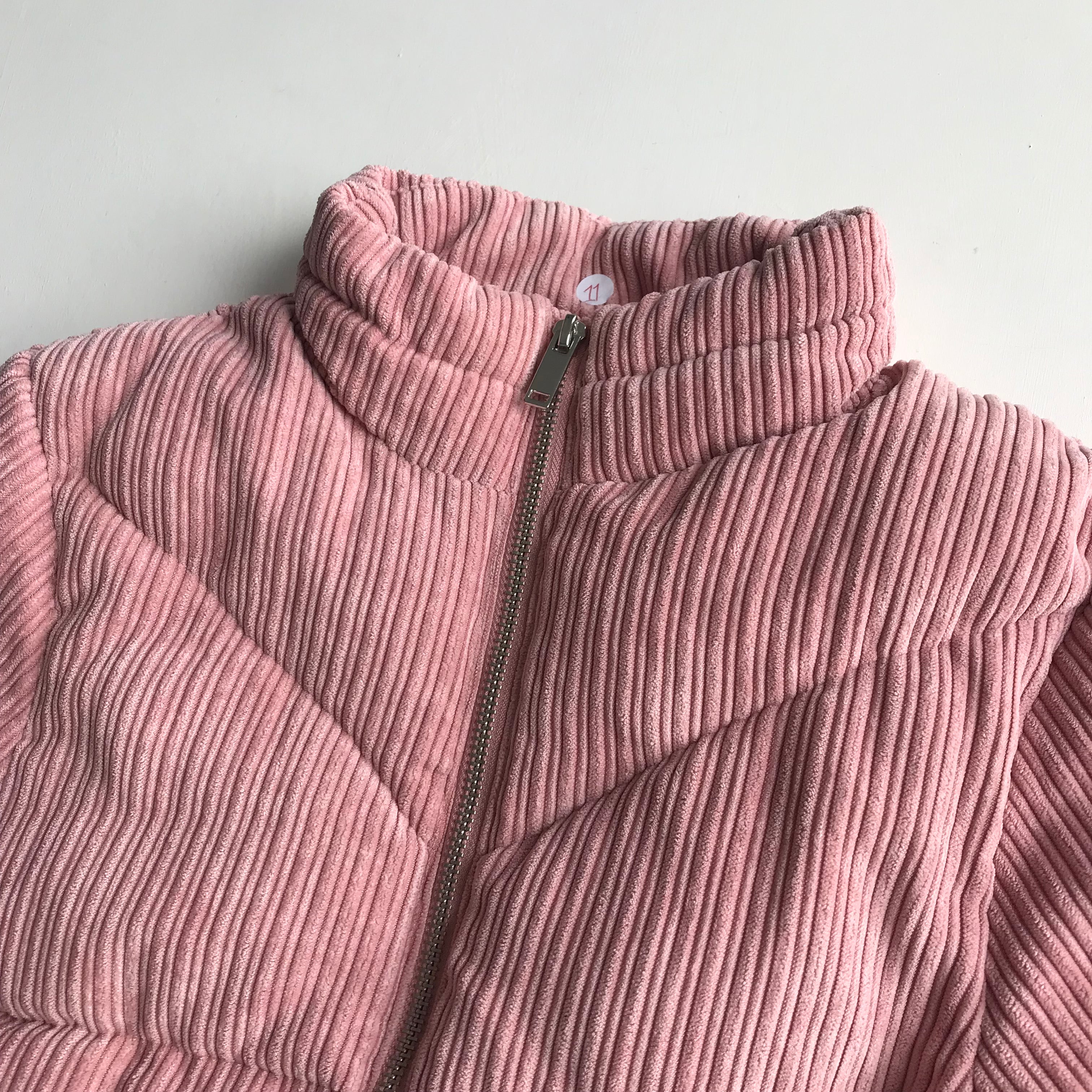 Light pink 2024 corduroy jacket