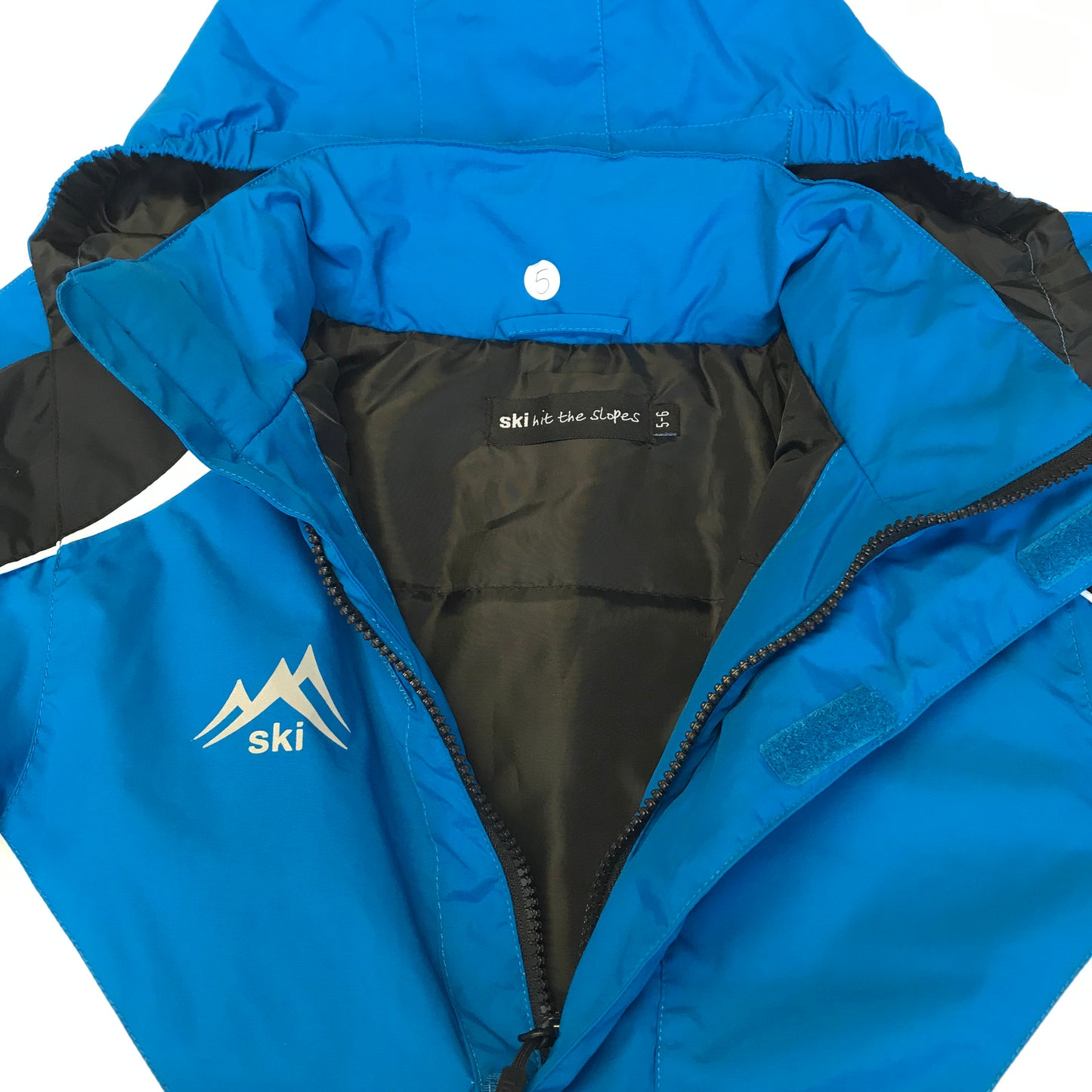 Ski Royal Blue Hard Shell Jacket Age 5