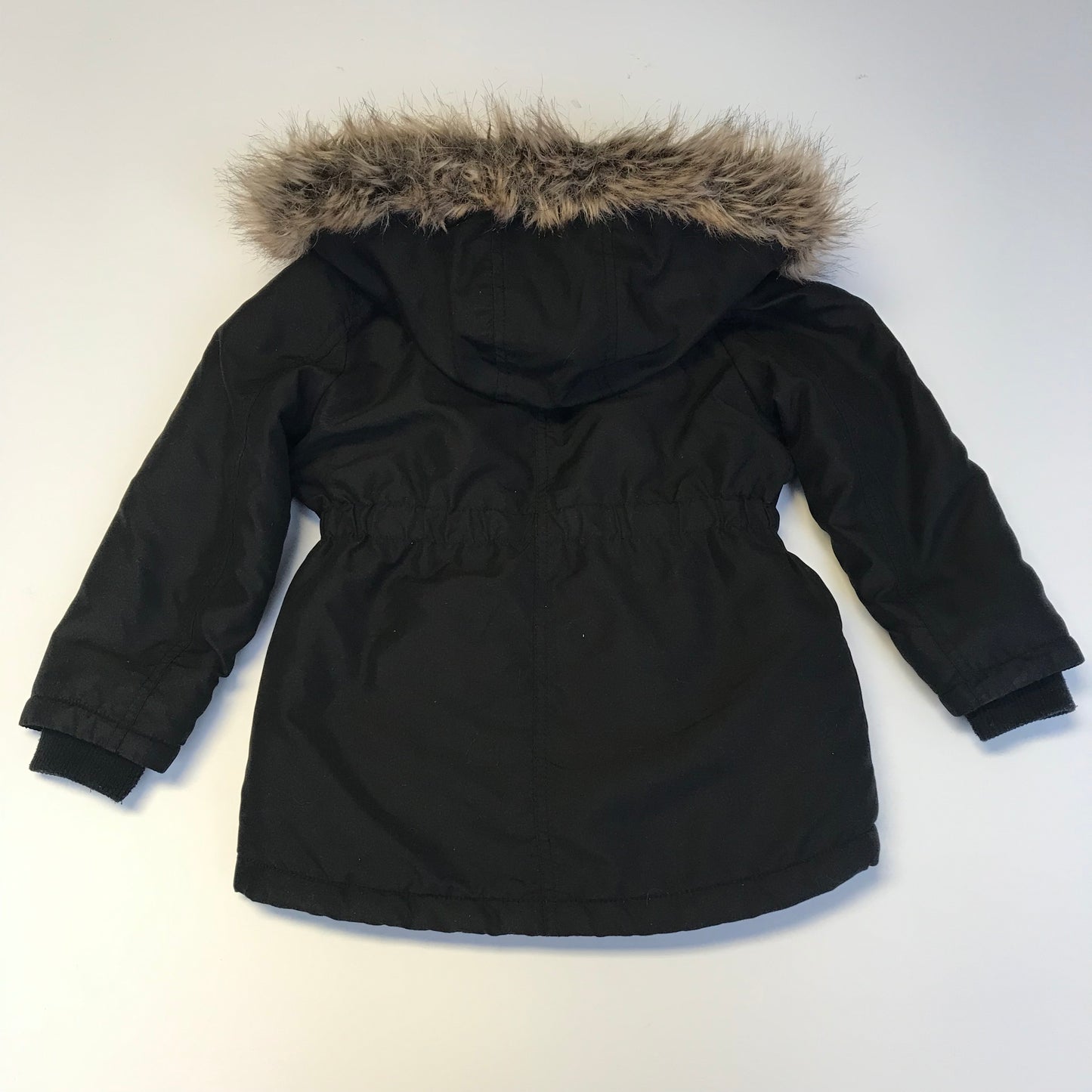 George Black Parka Jacket Age 5