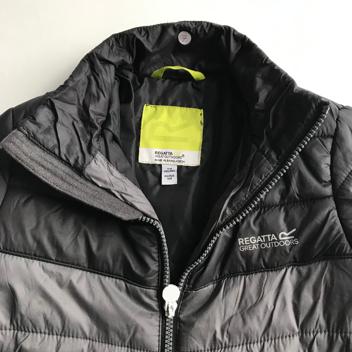 Regatta Grey Light Puffer Jacket Age 7