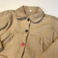 M&S Beige Light Fleece Coat Age 5