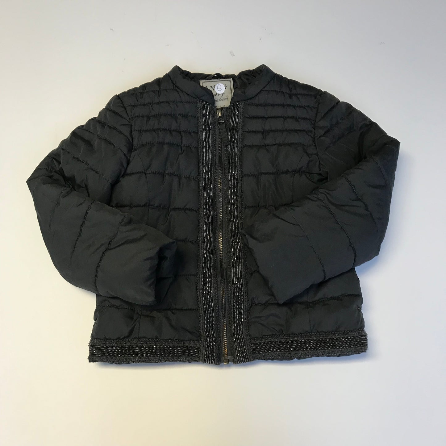 NEXT Dark Grey Light Puffer Jacket Age 6