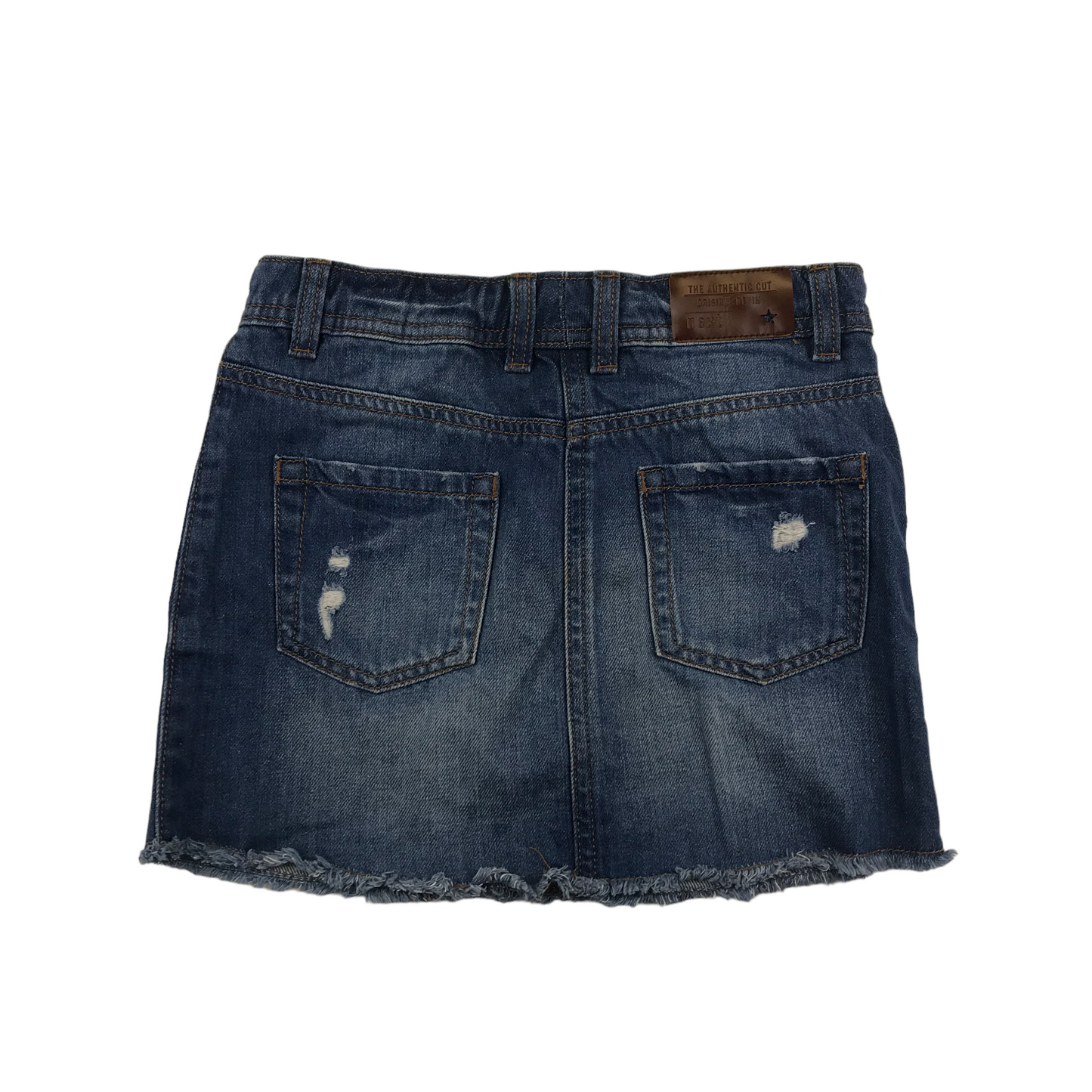 Next Ripped Detail Denim Skirt Age 8