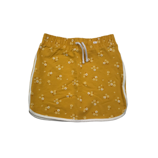 George Yellow Floral Jersey Skirt Age 9