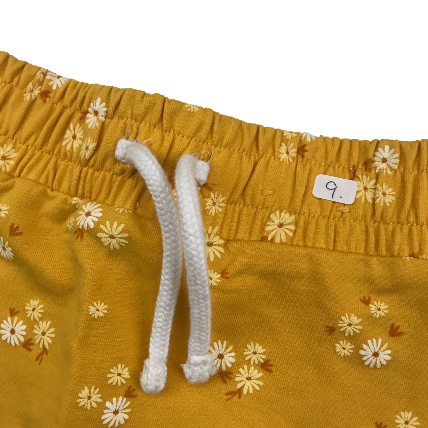 George Yellow Floral Jersey Skirt Age 9