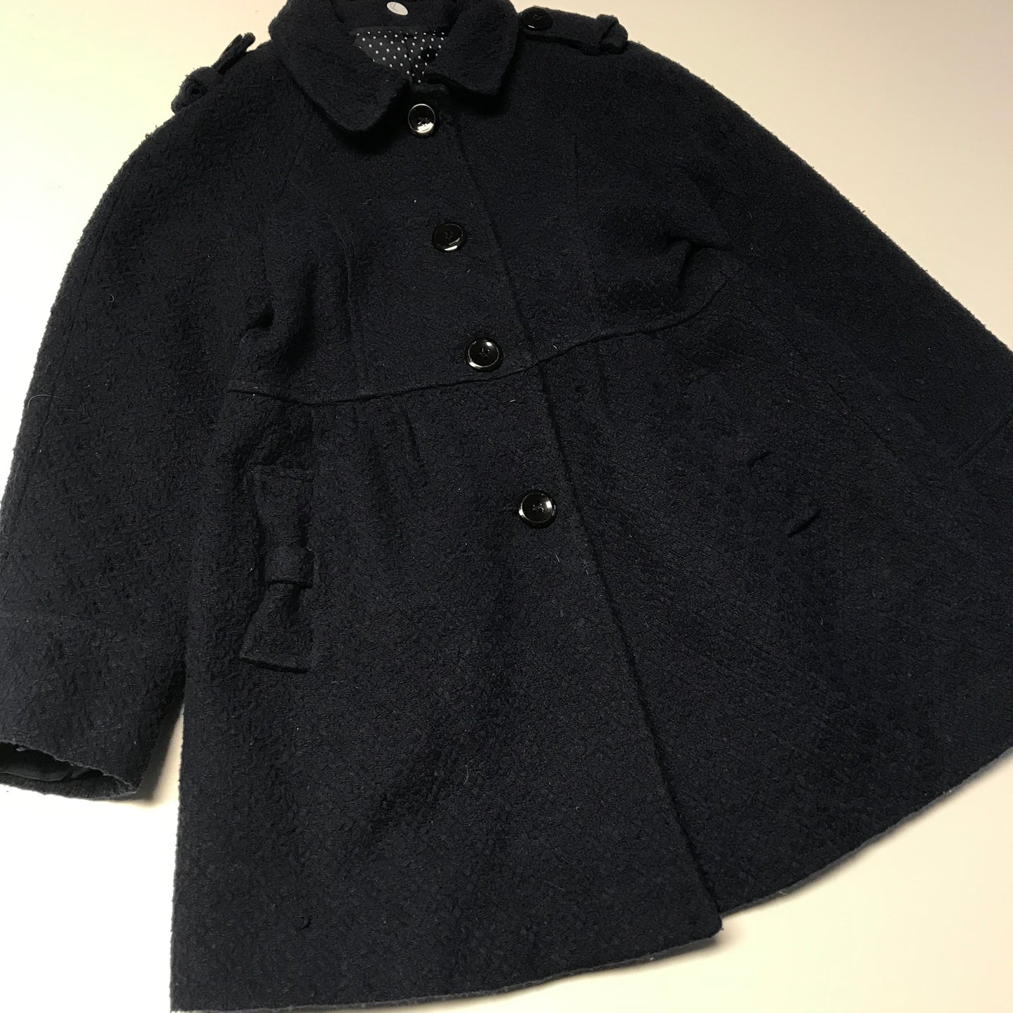 George Navy A-line Coat Age 8