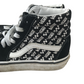 Vans Black and White High Tops Trainers Shoe Size 1
