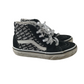 Vans Black and White High Tops Trainers Shoe Size 13 (jr)