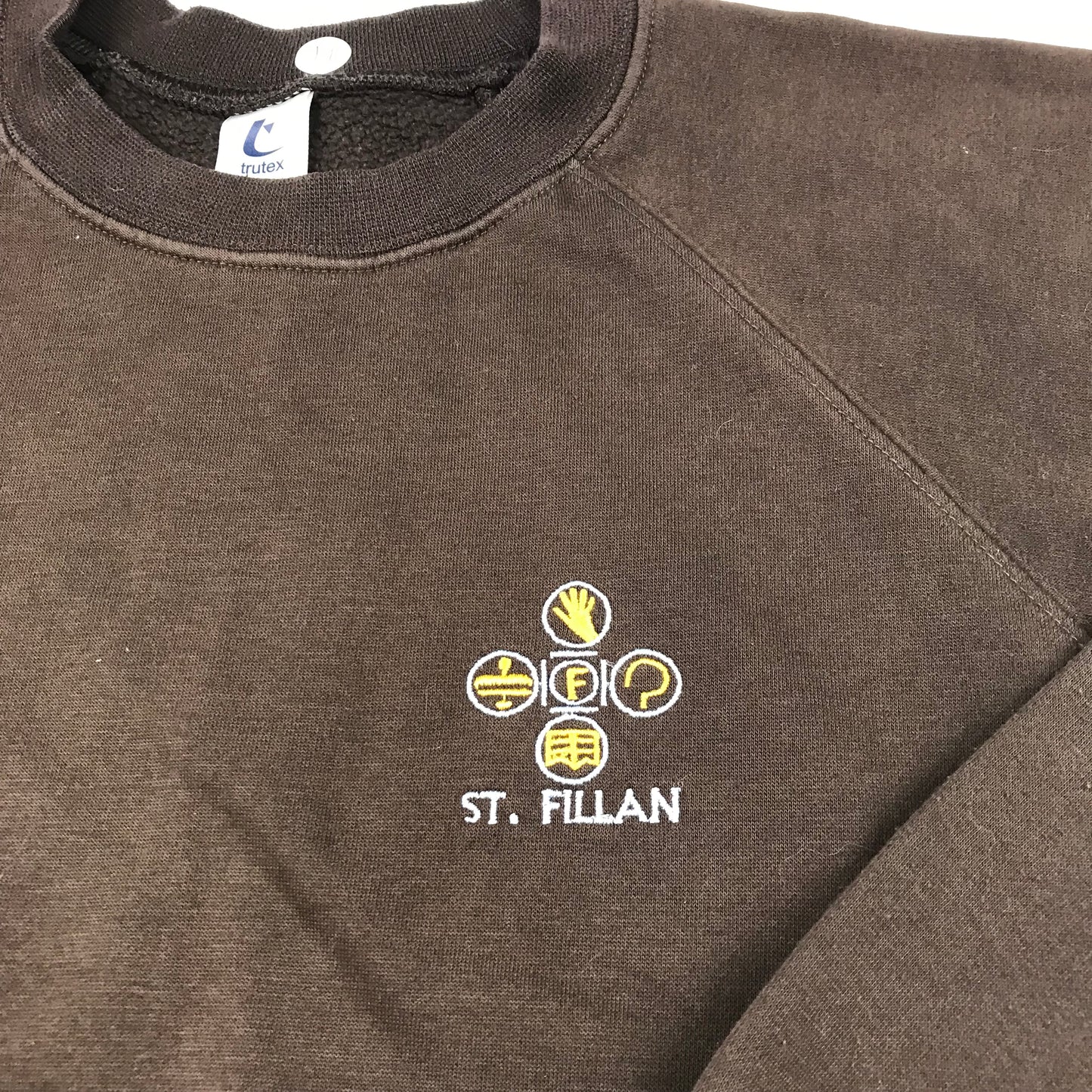 St. Fillan's Primary Brown Sweatshirt with Crewneck Age 11
