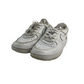 Nike Air Force One Trainers Shoe Size 1 white plain with laces