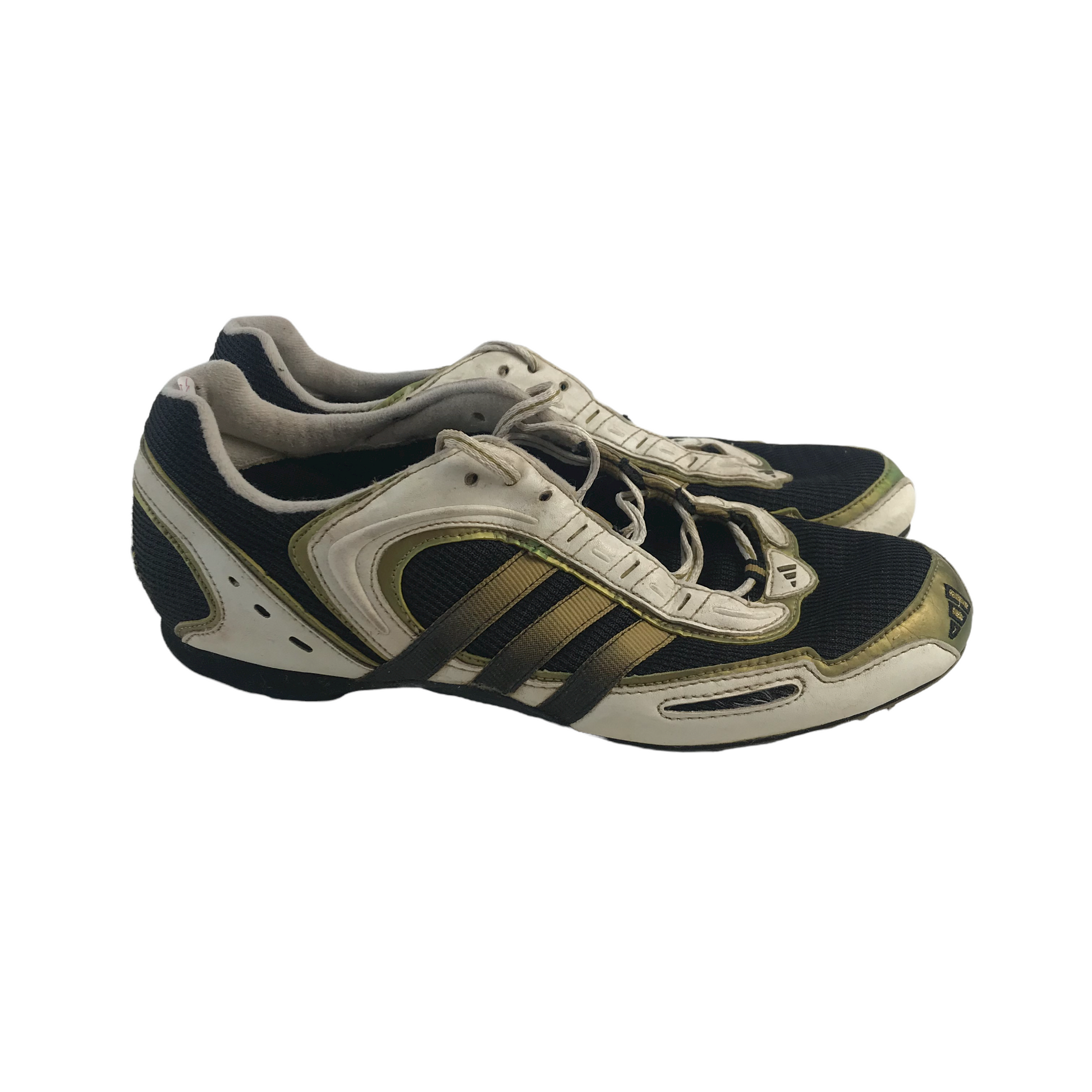 Adidas black gold trainers sales