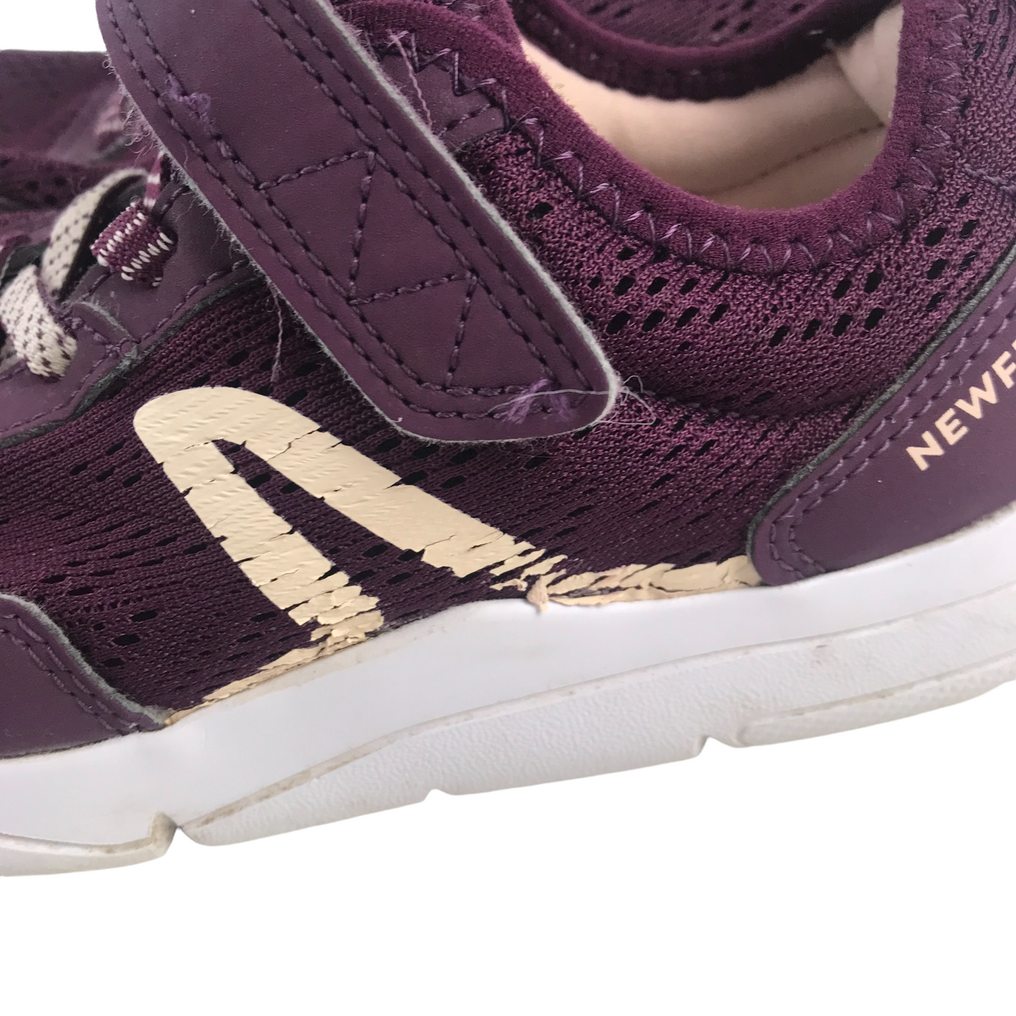 Newfeel Purple Trainers Shoe Size 1.5